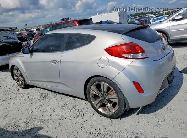 KMHTC6AD2HU317626 2017 HYUNDAI VELOSTER Silver Задня ліва чверть