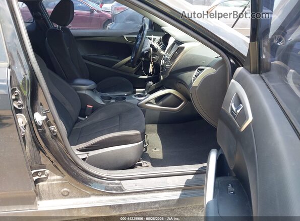 KMHTC6AD3GU256821 2016 HYUNDAI VELOSTER Black Vista interior delantera