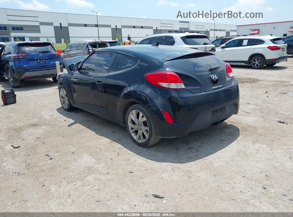 KMHTC6AD3GU256821 2016 HYUNDAI VELOSTER Black Trasero izquierdo