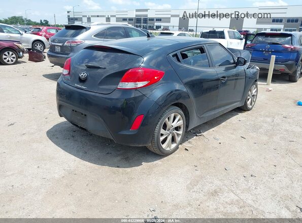 KMHTC6AD3GU256821 2016 HYUNDAI VELOSTER Black Trasero derecho