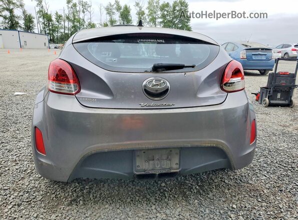 KMHTC6AD3GU262876 2016 HYUNDAI VELOSTER Gray 