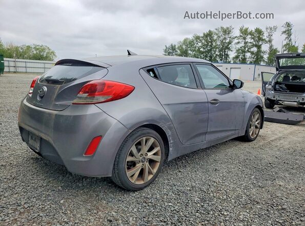 KMHTC6AD3GU262876 2016 HYUNDAI VELOSTER Gray 