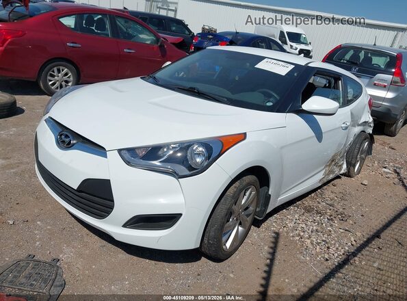 KMHTC6AD3GU289625 2016 HYUNDAI VELOSTER White Передня ліва чверть