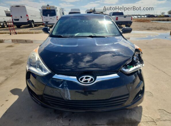 KMHTC6AD3GU300798 2016 HYUNDAI VELOSTER Черный Вид спереди