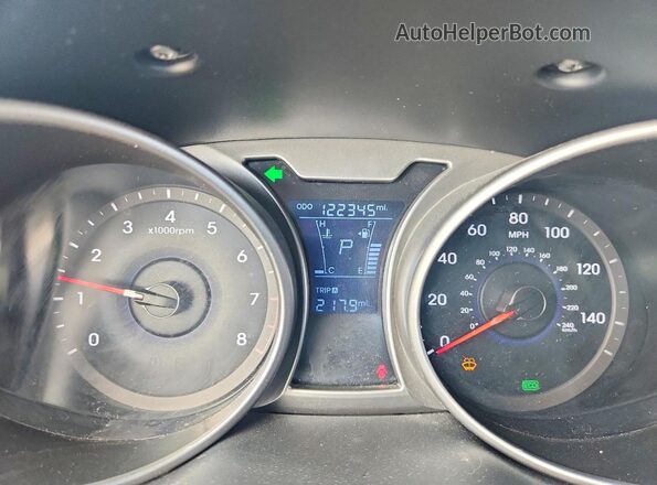 KMHTC6AD3GU300798 2016 HYUNDAI VELOSTER Черный Вид щитка приборов