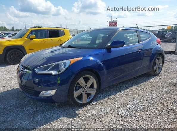 KMHTC6AD4HU310449 2017 HYUNDAI VELOSTER Blue 