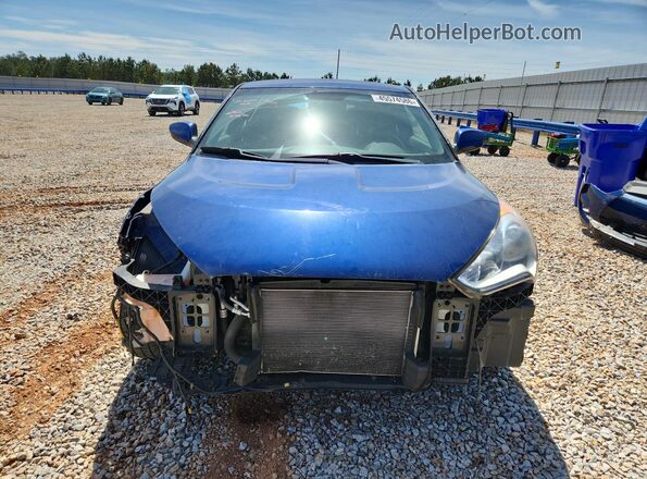KMHTC6AD4HU322391 2017 HYUNDAI VELOSTER Blue Front view