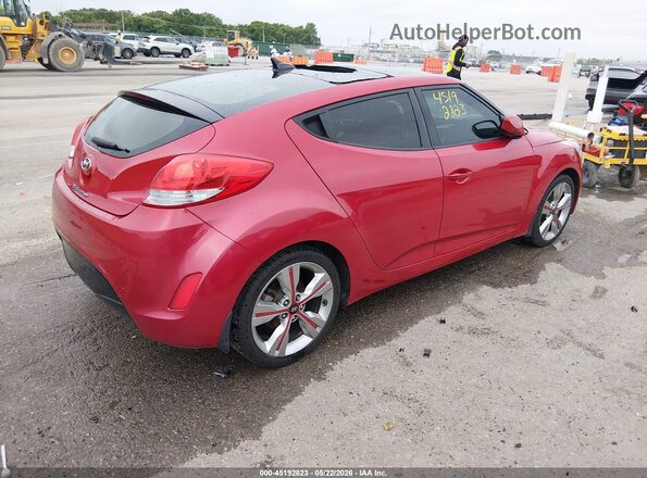 KMHTC6AD5GU291151 2016 HYUNDAI VELOSTER Red 
