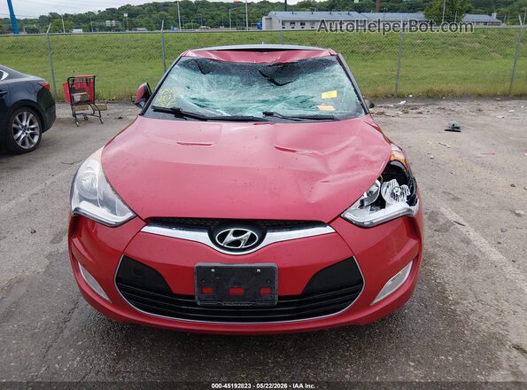 KMHTC6AD5GU291151 2016 HYUNDAI VELOSTER Red 
