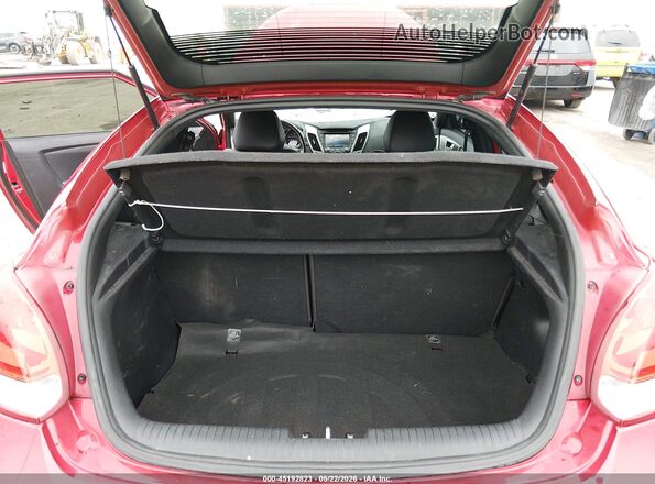 KMHTC6AD5GU291151 2016 HYUNDAI VELOSTER Red 