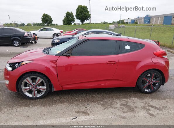 KMHTC6AD5GU291151 2016 HYUNDAI VELOSTER Red 