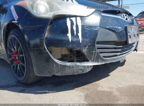 KMHTC6AD5GU291960 2016 HYUNDAI VELOSTER Black უკანა სალონის ხედი