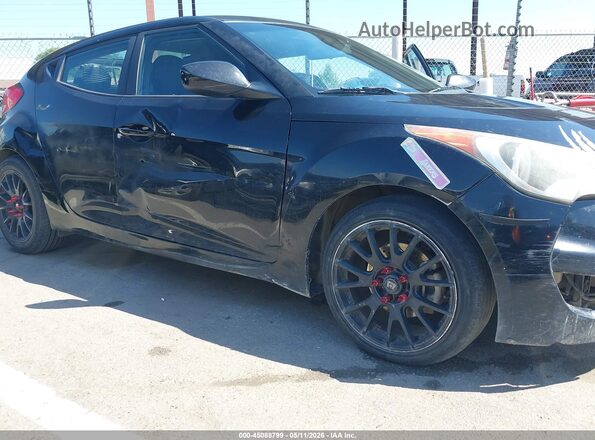KMHTC6AD5GU291960 2016 HYUNDAI VELOSTER Black წინა ხედი