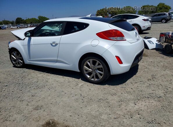 KMHTC6AD5HU314865 2017 HYUNDAI VELOSTER Белый Задняя левая четверть