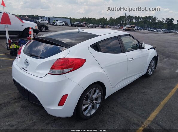 KMHTC6AD6GU256182 2016 HYUNDAI VELOSTER White 