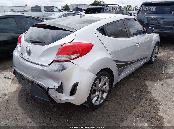 KMHTC6AD6GU280613 2016 HYUNDAI VELOSTER Silver Հետևի աջ