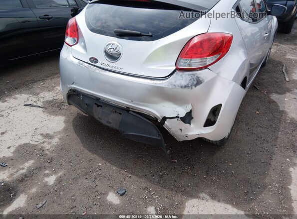 KMHTC6AD6GU280613 2016 HYUNDAI VELOSTER Silver Դիմացի տեսք