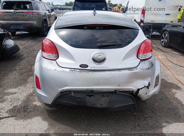 KMHTC6AD6GU280613 2016 HYUNDAI VELOSTER Silver 