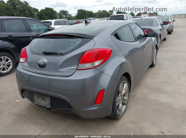 KMHTC6AD6GU288758 2016 HYUNDAI VELOSTER Gray უკანა მარჯვენა