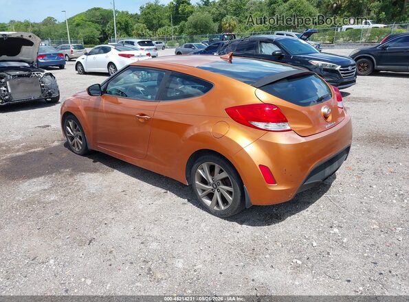 KMHTC6AD6GU297220 2016 HYUNDAI VELOSTER Оранжевый Задняя левая четверть