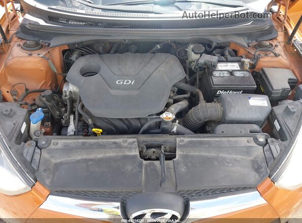 KMHTC6AD6GU297220 2016 HYUNDAI VELOSTER Оранжевый Вид сзади