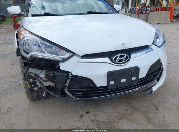 KMHTC6AD6HU321338 2017 HYUNDAI VELOSTER White 
