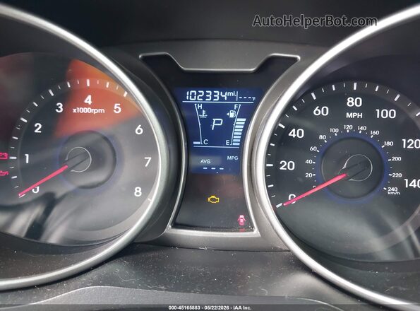 KMHTC6AD7HU321610 2017 HYUNDAI VELOSTER Blue Vista del cuadro de instrumentos