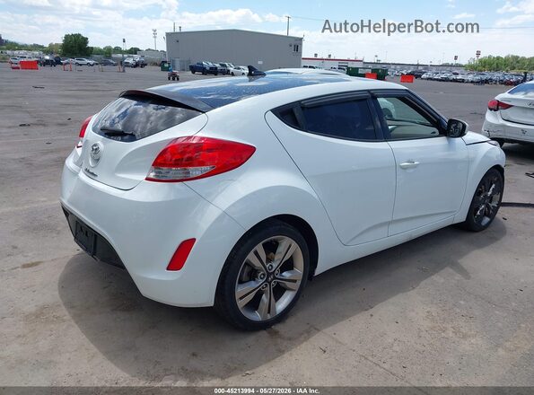KMHTC6AD8GU289362 2016 HYUNDAI VELOSTER White Հետևի աջ