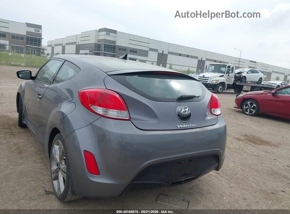 KMHTC6AD8HU314407 2017 HYUNDAI VELOSTER Серый Задняя левая четверть