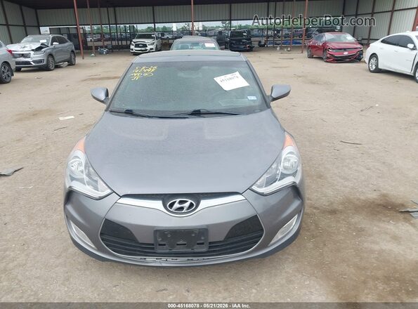 KMHTC6AD8HU314407 2017 HYUNDAI VELOSTER Серый Вид щитка приборов