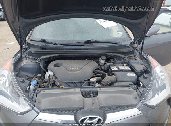 KMHTC6AD8HU314407 2017 HYUNDAI VELOSTER Серый Вид сзади