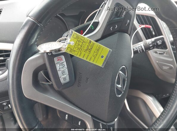 KMHTC6AD8HU314407 2017 HYUNDAI VELOSTER Серый Вид панели приборов