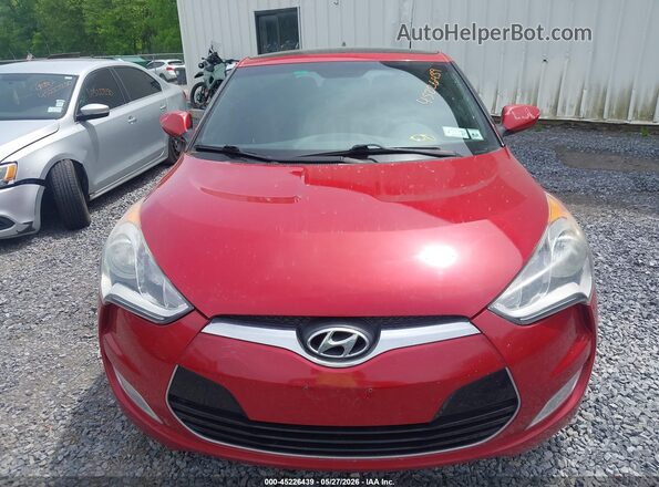 KMHTC6AD8HU321079 2017 HYUNDAI VELOSTER Красный Вид щитка приборов