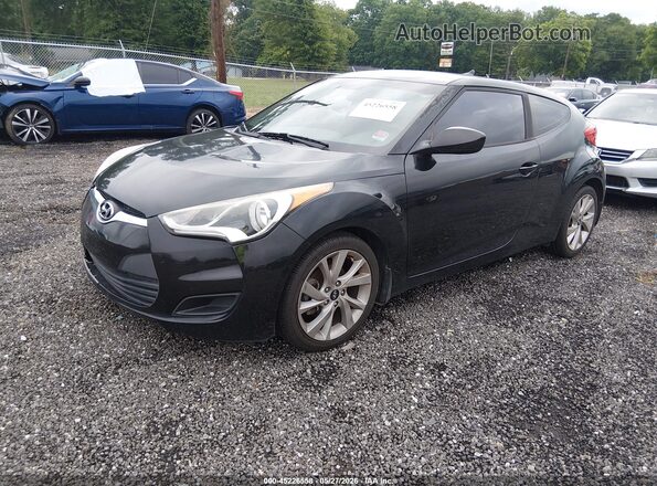 KMHTC6AD9GU302328 2016 HYUNDAI VELOSTER Black Front left