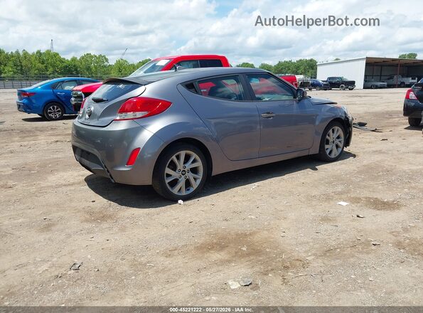 KMHTC6ADXGU260199 2016 HYUNDAI VELOSTER Gray Tył prawy