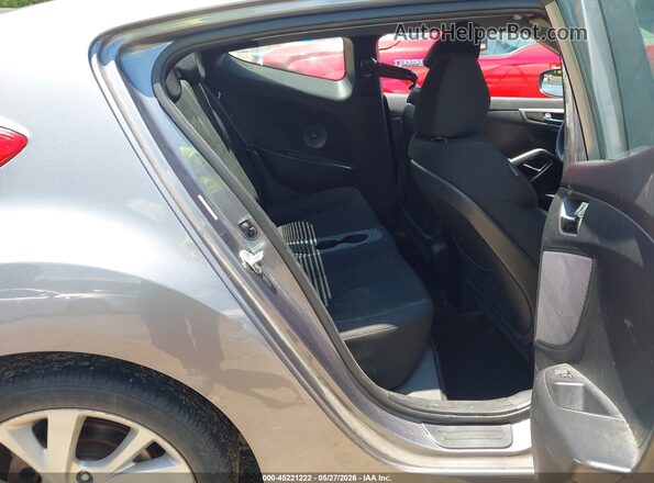 KMHTC6ADXGU260199 2016 HYUNDAI VELOSTER Gray Widok naklejki z numerem VIN