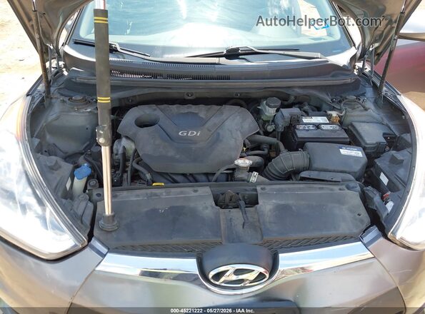 KMHTC6ADXGU260199 2016 HYUNDAI VELOSTER Gray Widok z tyłu