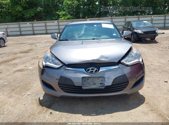 KMHTC6ADXGU260199 2016 HYUNDAI VELOSTER Gray Widok zestawu wskaźników