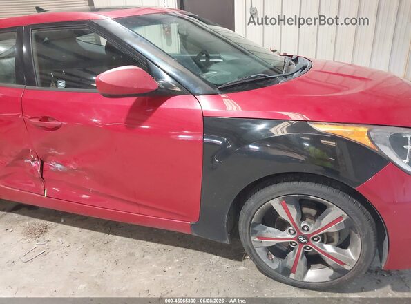 KMHTC6ADXGU295020 2016 HYUNDAI VELOSTER Red Vista frontal