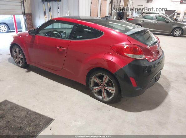 KMHTC6ADXGU295020 2016 HYUNDAI VELOSTER Red Trasero izquierdo