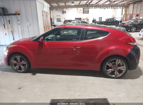 KMHTC6ADXGU295020 2016 HYUNDAI VELOSTER Red Vista interior de 360 grados