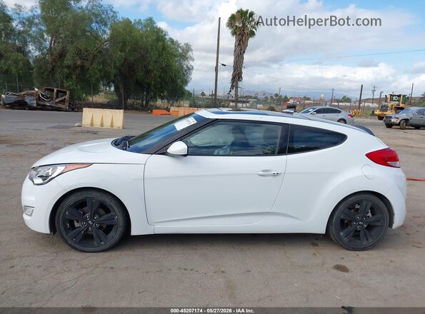KMHTC6ADXHU320953 2017 HYUNDAI VELOSTER Белый Панорамный вид салона 360°