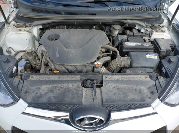KMHTC6ADXHU320953 2017 HYUNDAI VELOSTER Белый Вид сзади