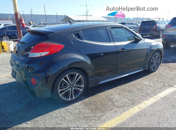 KMHTC6AE0GU251889 2016 HYUNDAI VELOSTER Black უკანა მარჯვენა