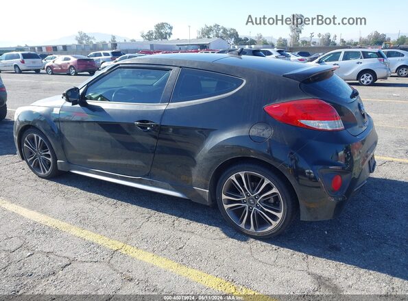 KMHTC6AE0GU251889 2016 HYUNDAI VELOSTER Black უკანა მარცხენა