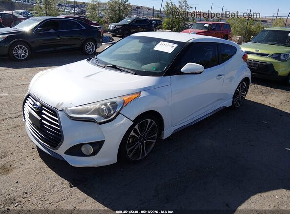 KMHTC6AE2GU249139 2016 HYUNDAI VELOSTER White Front left
