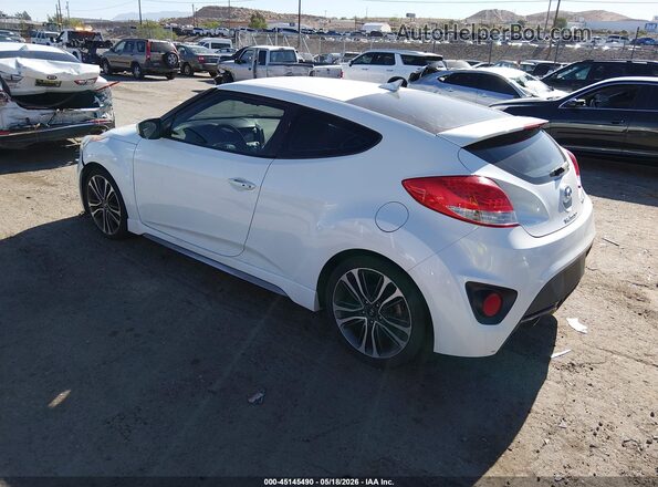 KMHTC6AE2GU249139 2016 HYUNDAI VELOSTER White Rear left