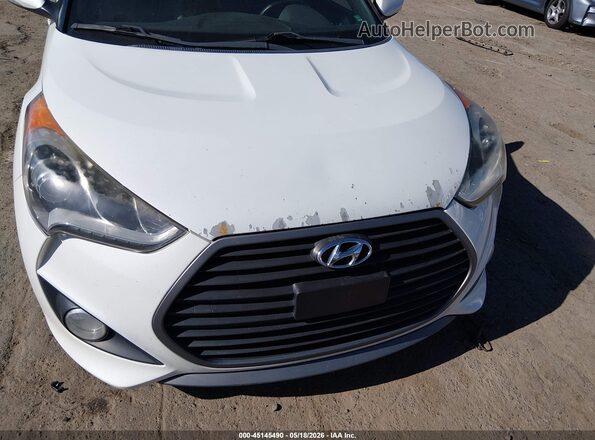 KMHTC6AE2GU249139 2016 HYUNDAI VELOSTER White Instrument cluster view