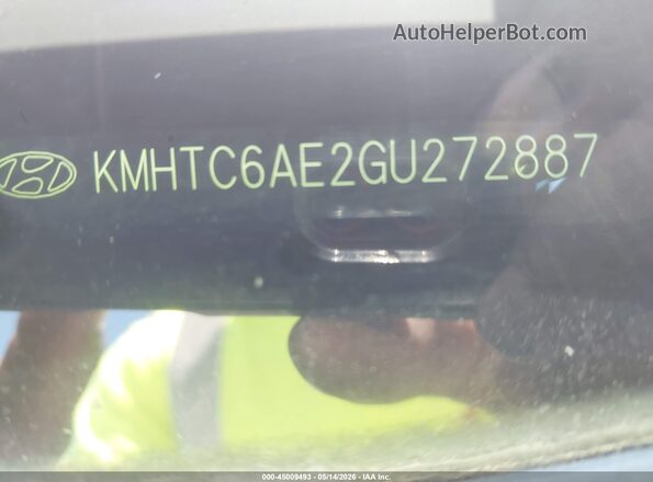 KMHTC6AE2GU272887 2016 HYUNDAI VELOSTER Silver Շարժիչի բաժամունքի տեսք