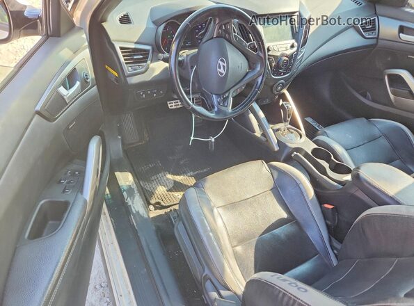 KMHTC6AE2GU302454 2016 HYUNDAI VELOSTER White Առջևի վահանակի տեսք